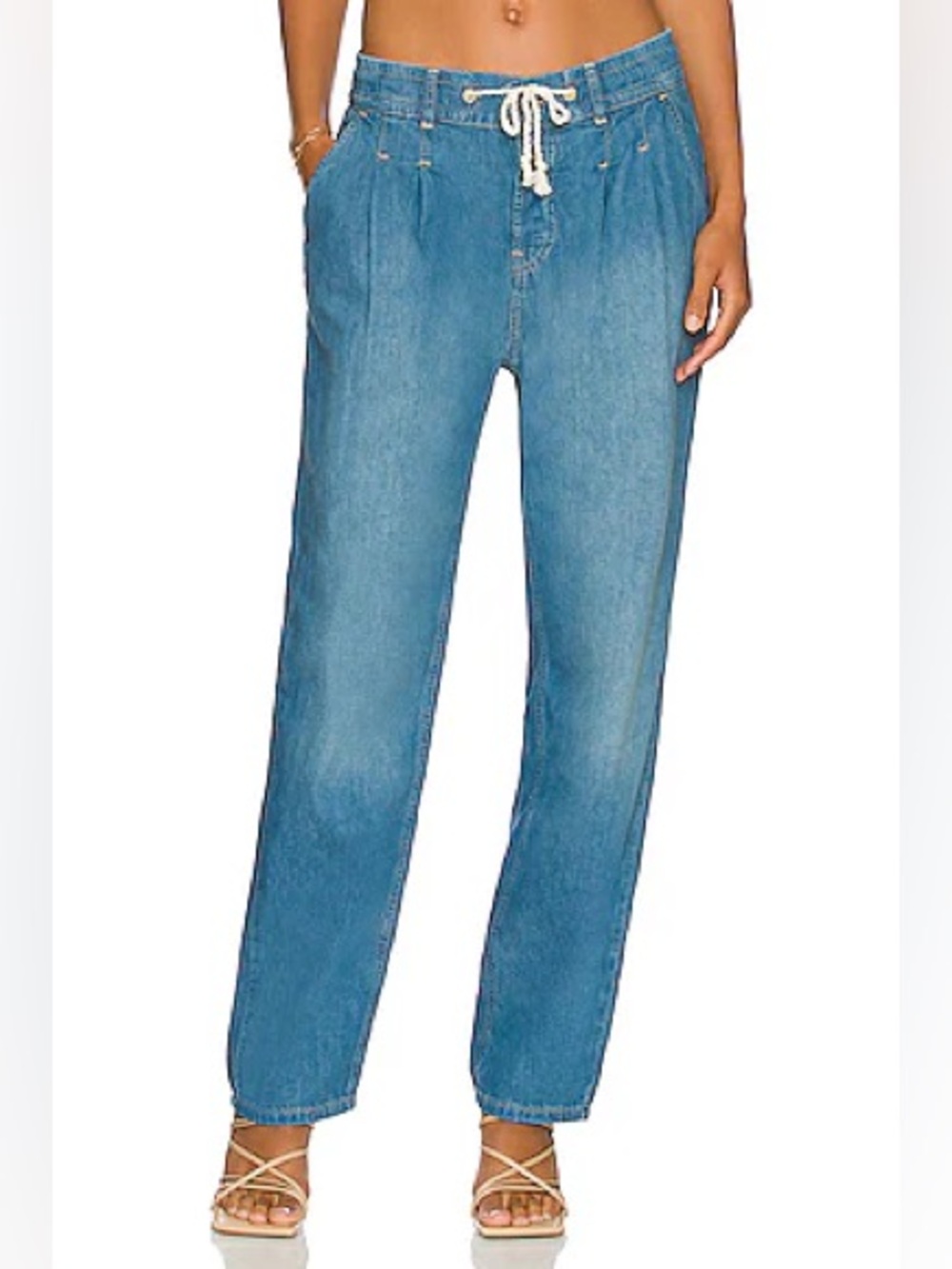 Free People Luna Denim Pull On Jean Size Medium